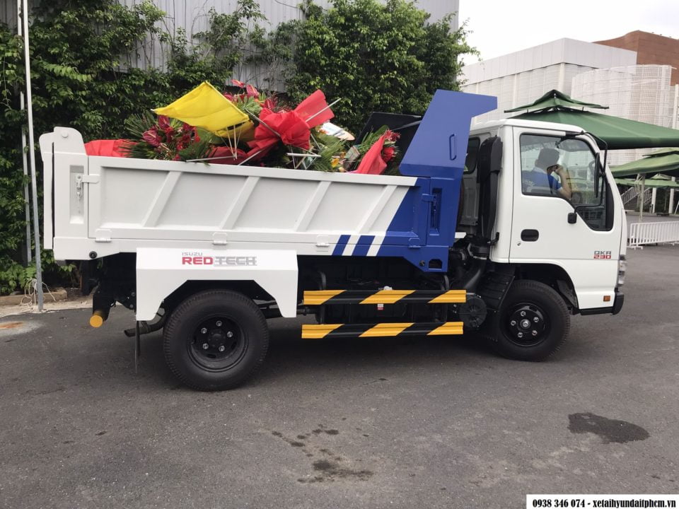 Giá Xe Ben Tự Đổ 1.9 Tấn ISUZU QKR 230 Thùng 2.5 Khối 1T9 - Ảnh 3