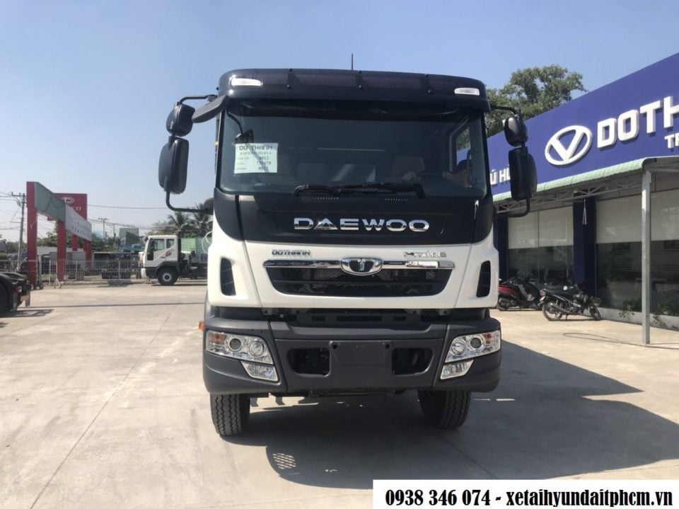 Xe Tải 15 Tấn Daewoo 3 Chân HU8AA 15T Thùng Dài 9.2m - Ảnh 5