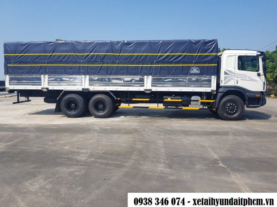 Xe Tải 15 Tấn Daewoo 3 Chân HU8AA 15T Thùng Dài 9.2m - Ảnh 2
