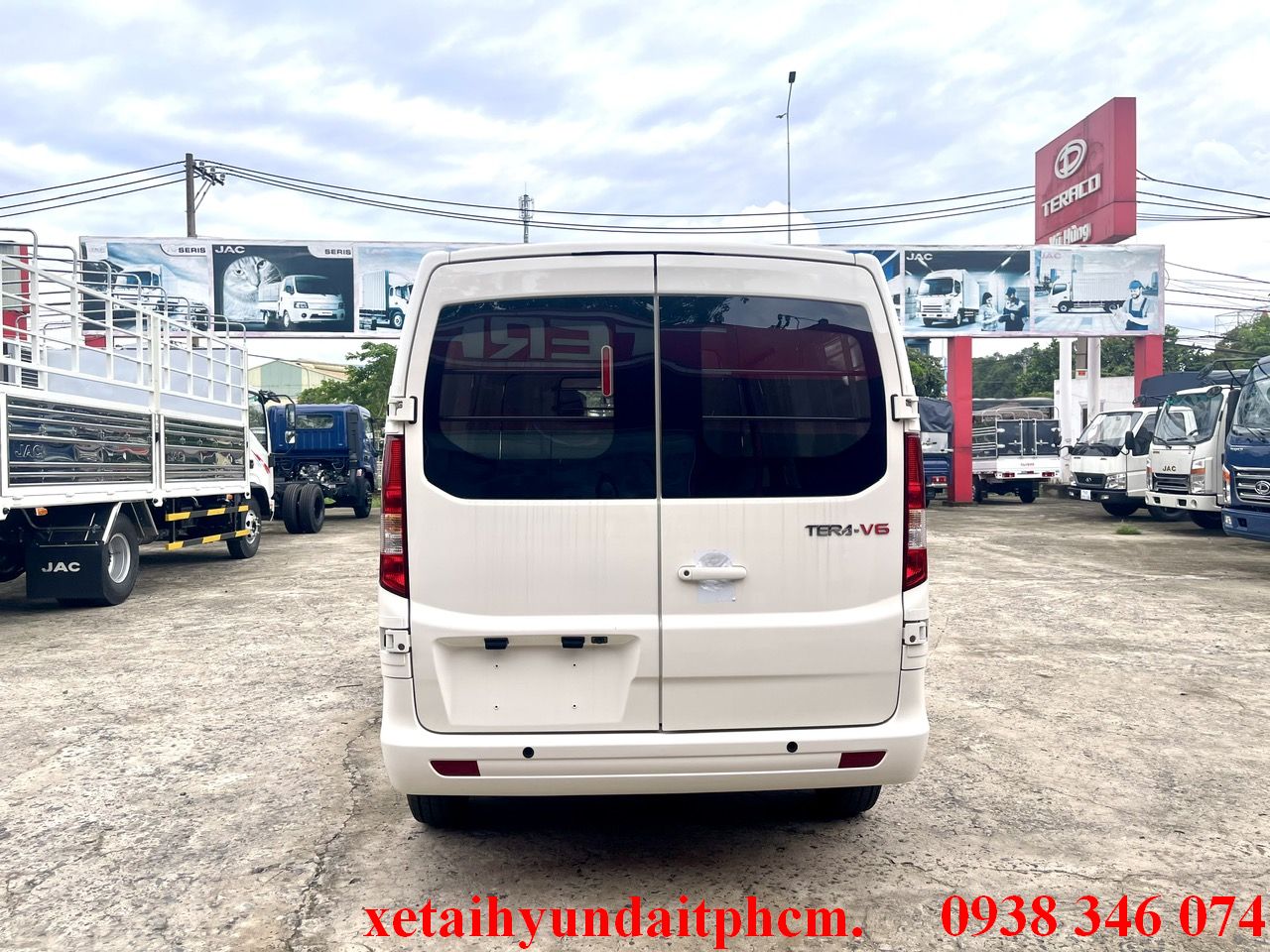 Xe Tải Van Tera-V6 2 Chỗ Ngồi Thùng Dài 2.6m (5.3 Khối) - Ảnh 8