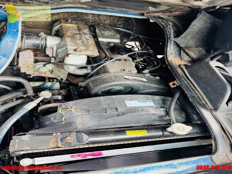 Bán Xe Tải Cũ Hyundai H100 1 Tấn Đời 2008 Thùng Mui Bạt - Ảnh 9