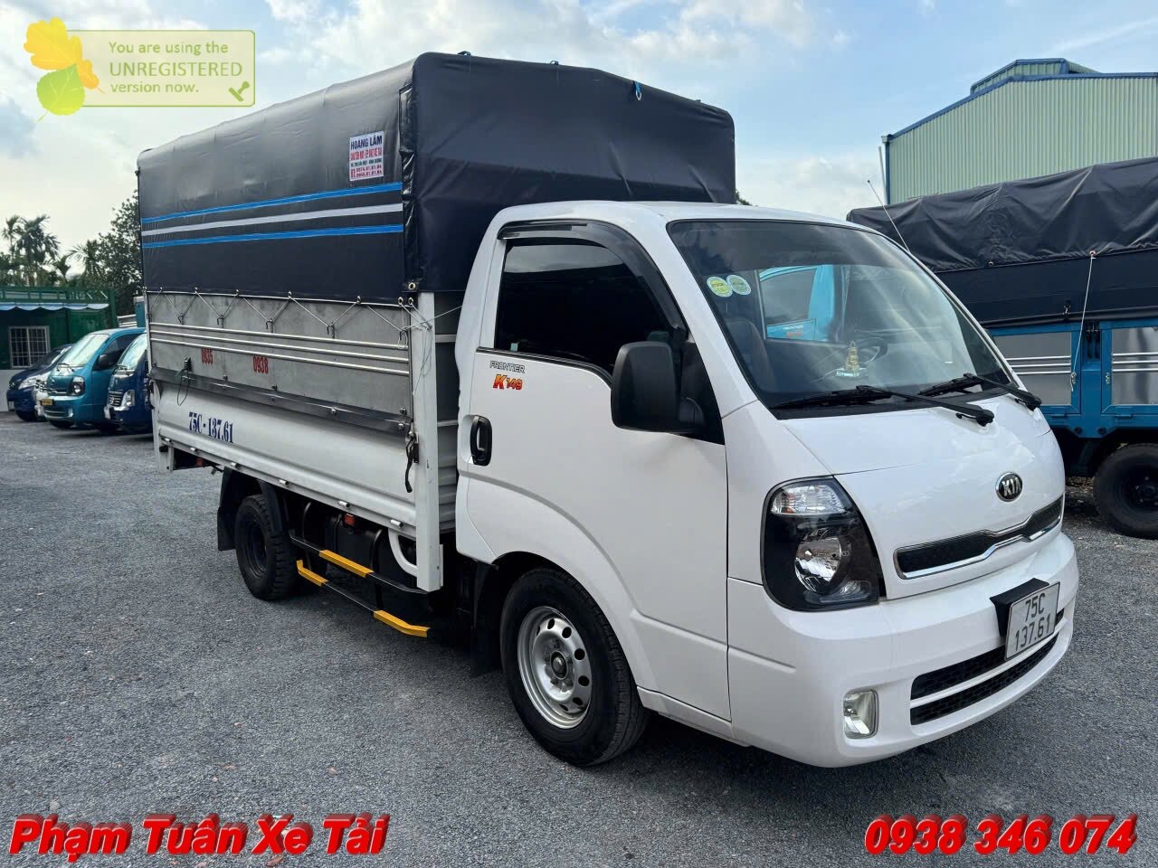 Bán Xe Tải Cũ Thaco Kia K200 2023 Tải 1T49 Thùng Mui Bạt - Ảnh 3