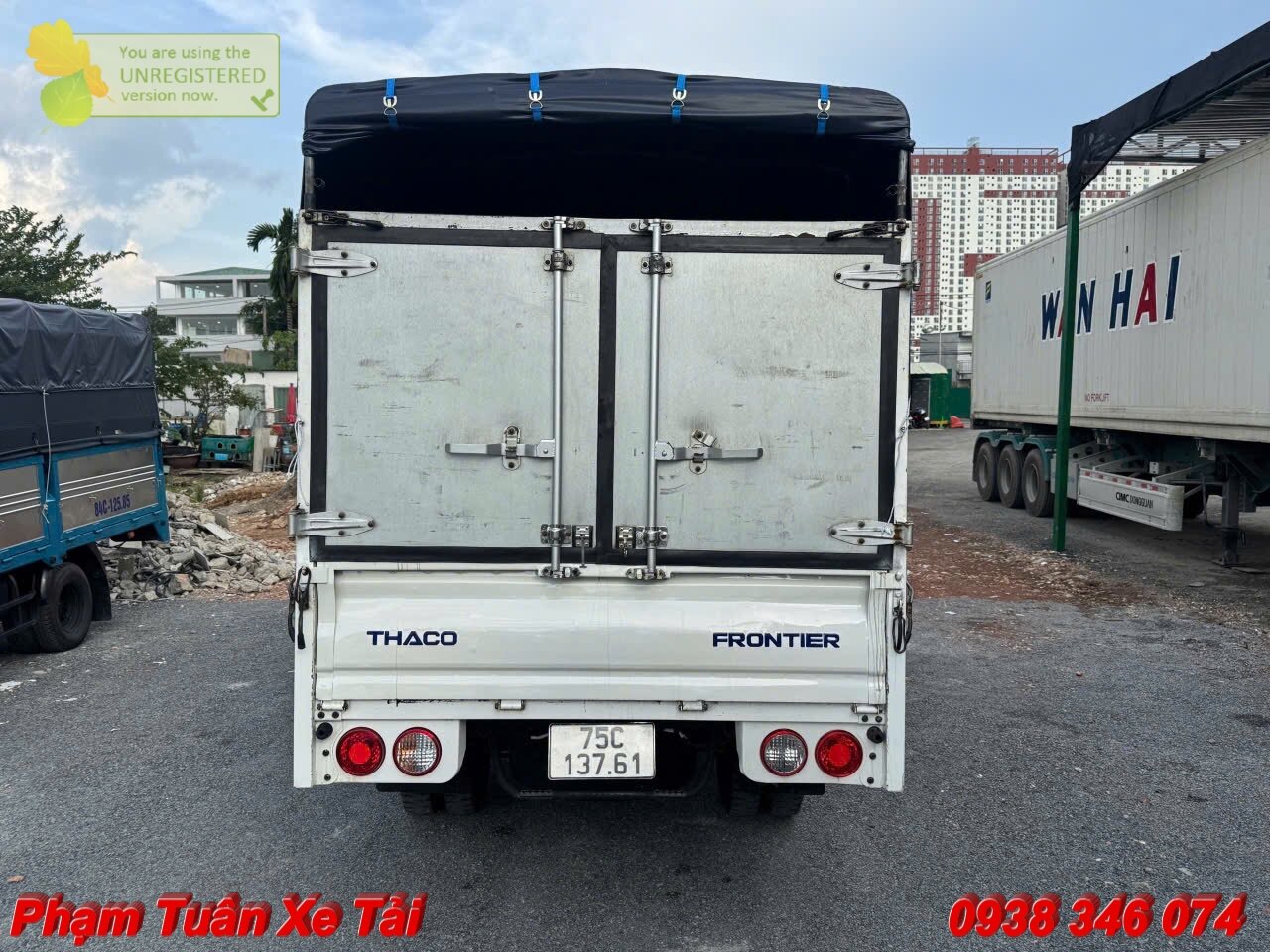 Bán Xe Tải Cũ Thaco Kia K200 2023 Tải 1T49 Thùng Mui Bạt - Ảnh 6