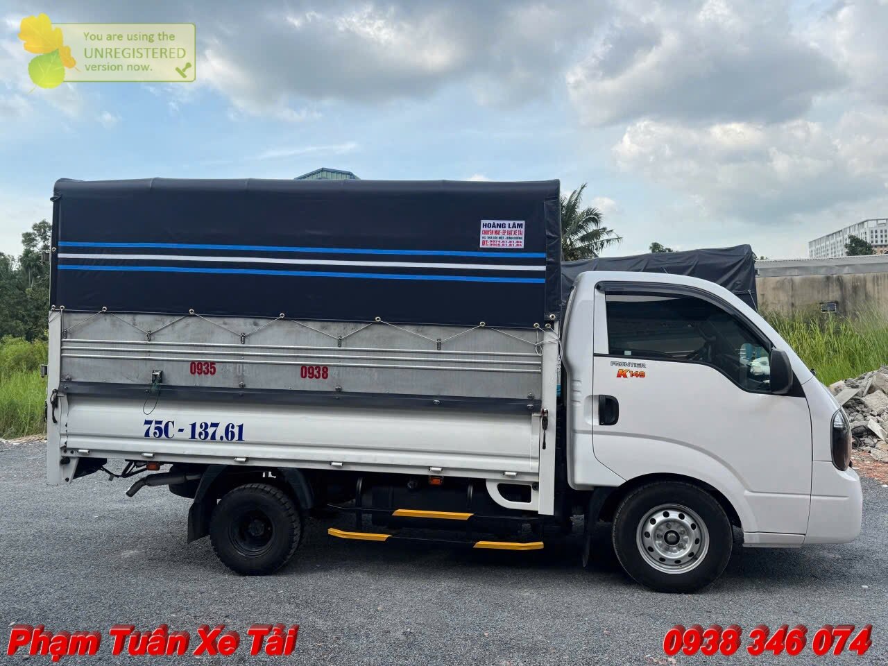 Bán Xe Tải Cũ Thaco Kia K200 2023 Tải 1T49 Thùng Mui Bạt - Ảnh 7