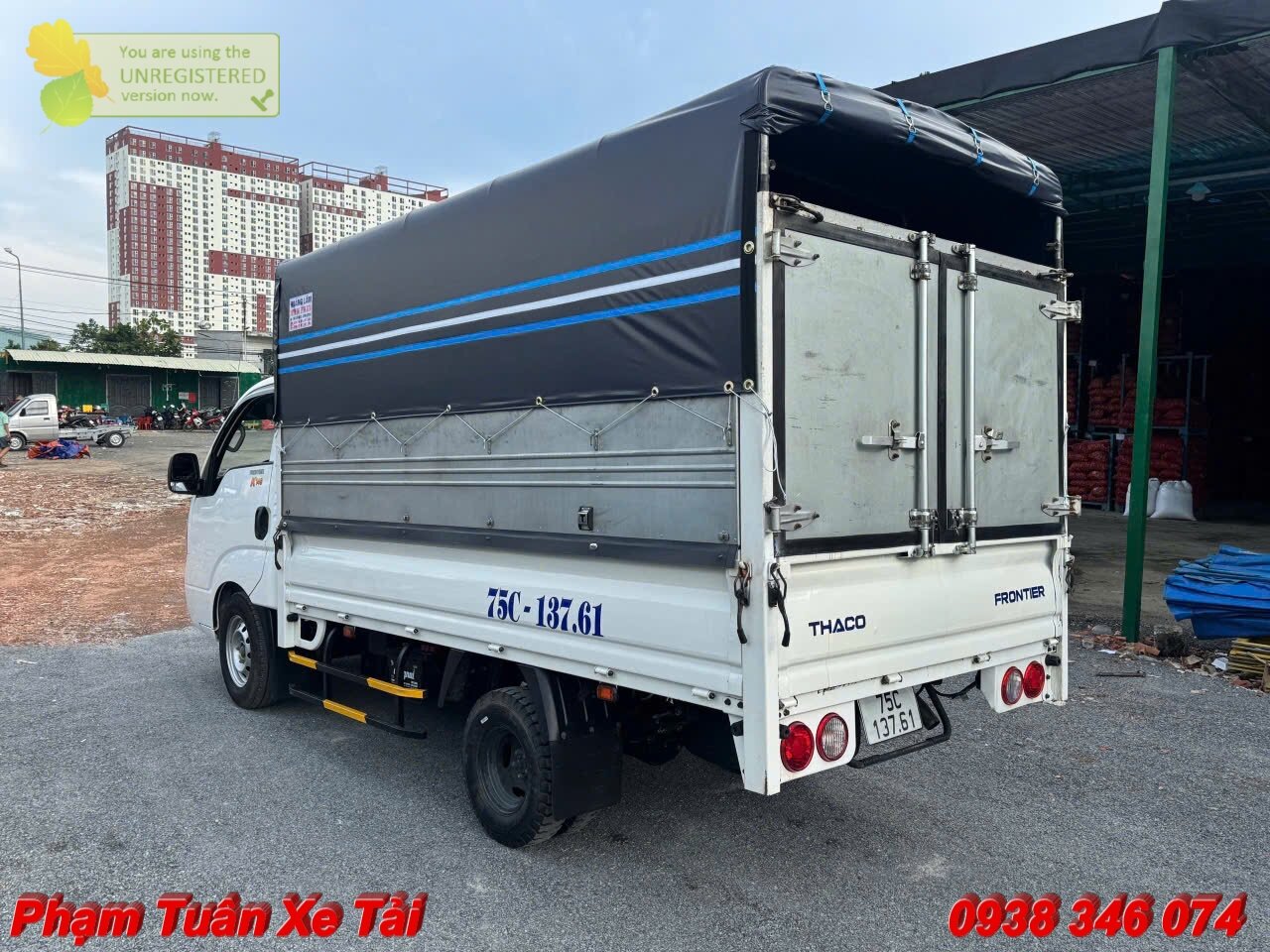 Bán Xe Tải Cũ Thaco Kia K200 2023 Tải 1T49 Thùng Mui Bạt - Ảnh 4