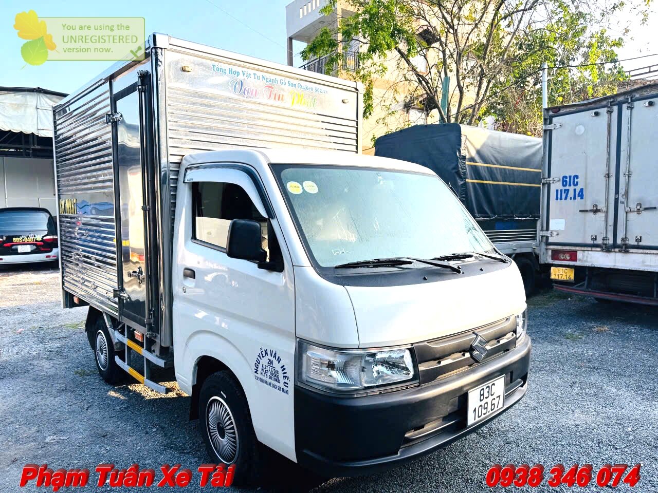 Xe Tải Cũ Suzuki Pro 2023 Thùng Kín 705 Kg Odo 28K Km