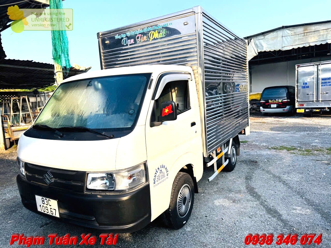 Xe Tải Cũ Suzuki Pro 2023 Thùng Kín 705 Kg Odo 28K Km - Ảnh 3