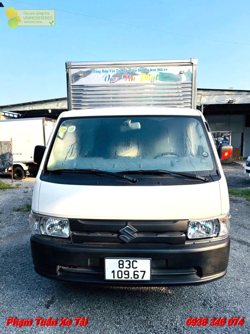 Xe Tải Cũ Suzuki Pro 2023 Thùng Kín 705 Kg Odo 28K Km - Ảnh 2