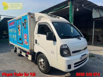 Xe Tải Đông Lạnh Cũ Kia K250 2019 Tải 1T9 Thùng 3.5m