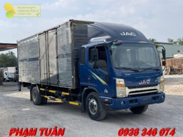 Alternative view of Bán Xe Tải Cũ Jac N650 Plus Thùng Kín Gắn Bàn Nâng Tải 5850 Kg Đời 2021