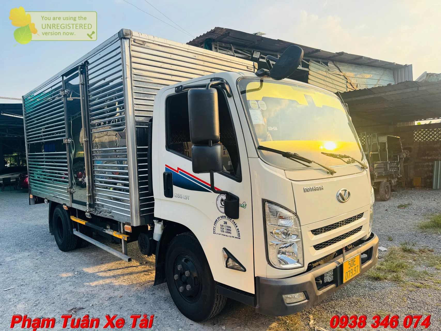 Đô Thành 1T9- Xe Tải IZ65 1.9 Tấn Thùng Kín Đời 2022- Xe Tải Cũ - Ảnh 2
