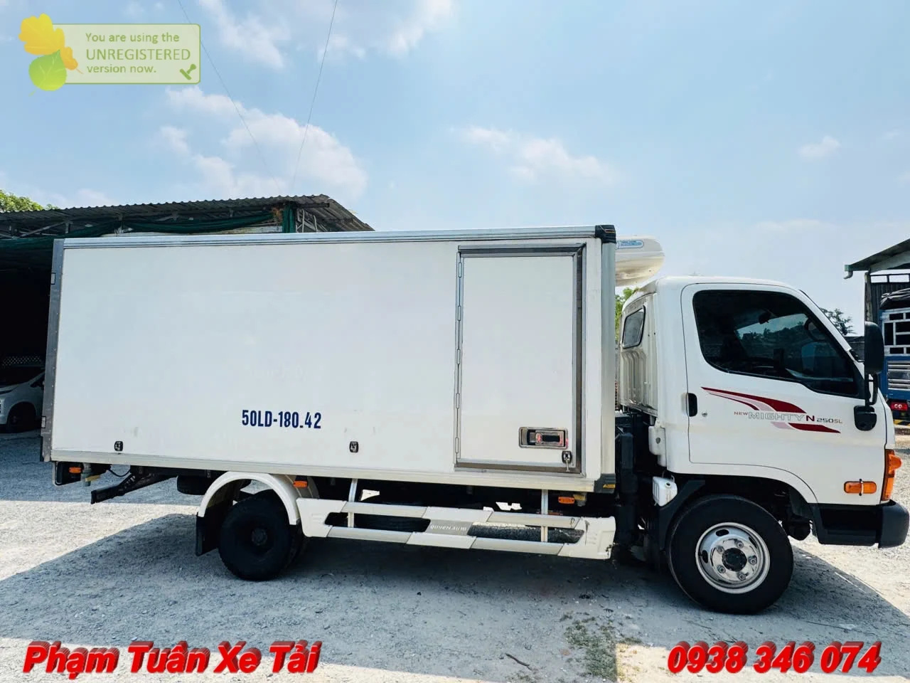 Hyundai N250SL Thùng Đông Lạnh Quyền Tải 2T2 Đời 2021 Odo 128k Km - Ảnh 4