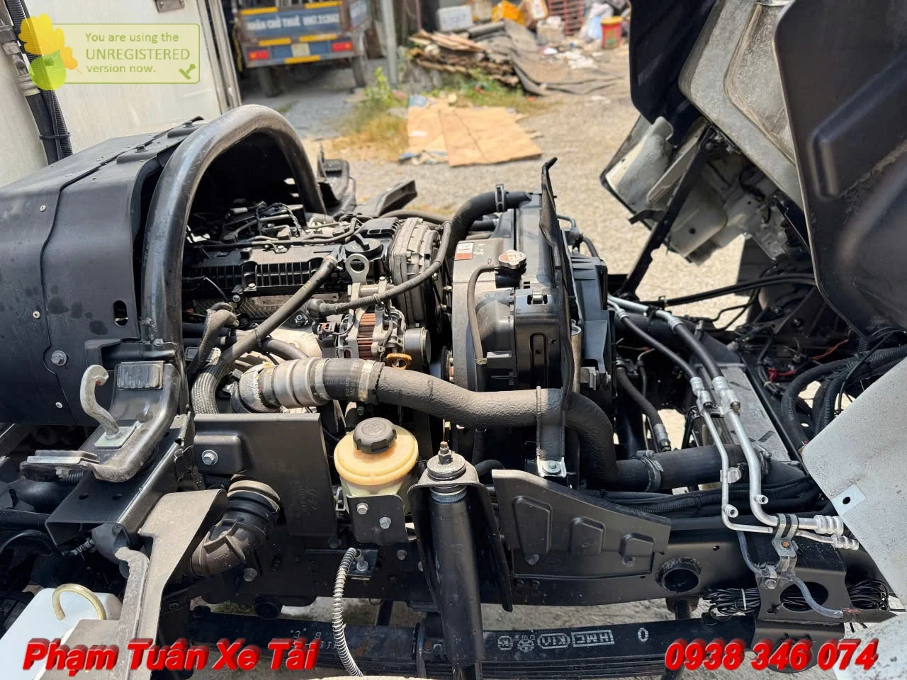 Hyundai N250SL Thùng Đông Lạnh Quyền Tải 2T2 Đời 2021 Odo 128k Km - Ảnh 8