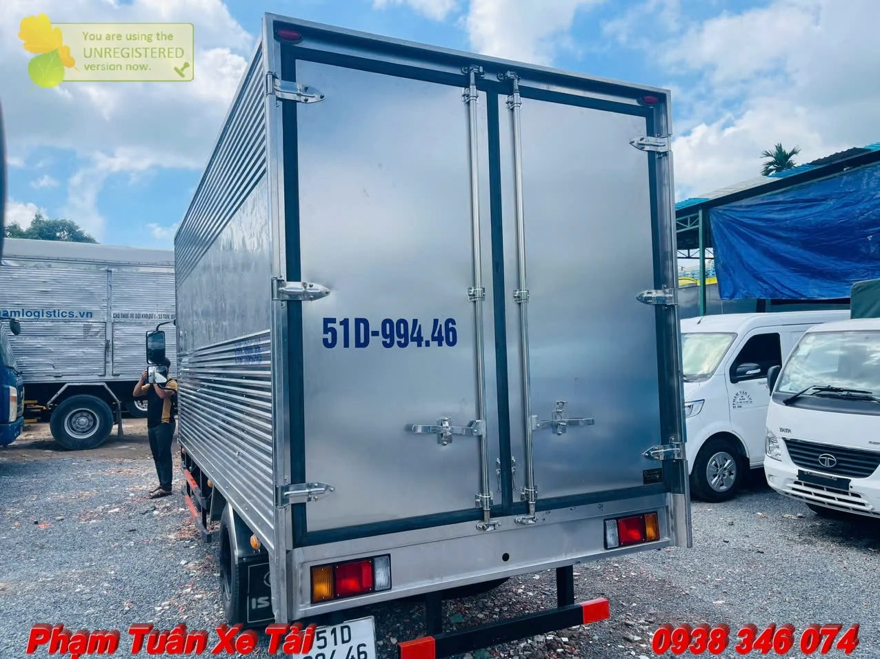 Xe Tải Cũ Isuzu 1T9 QKR 210 Thùng Kín Siêu Lướt 1.900 Km Đời 2024 - Ảnh 4
