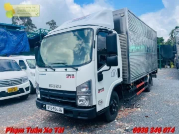 Alternative view of Xe Tải Cũ Isuzu 1T9 QKR 210 Thùng Kín Siêu Lướt 1.900 Km Đời 2024