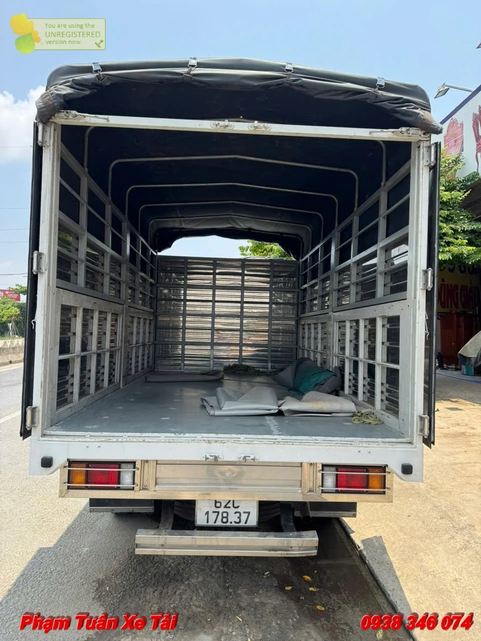 Xe Tải Cũ Isuzu 1T9 QKR 230 Thùng Mui Bạt Dài 3,6m Đời 2023 Odo 33k km - Ảnh 7