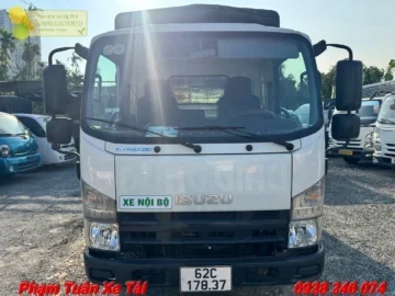 Alternative view of Xe Tải Cũ Isuzu 1T9 QKR 230 Thùng Mui Bạt Dài 3,6m Đời 2023 Odo 33k km