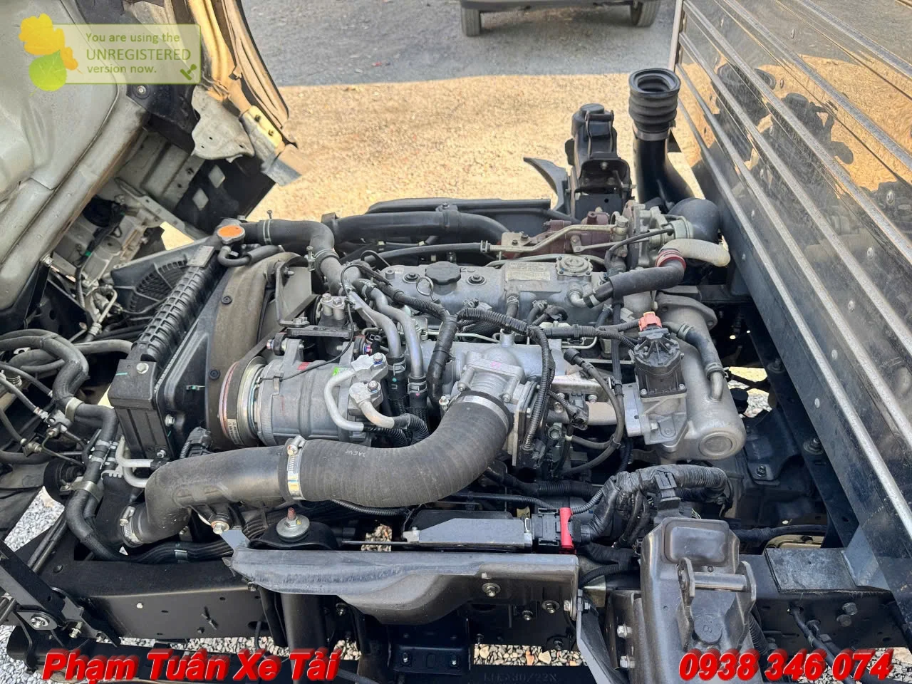 Xe Tải Cũ Isuzu 1T9 QKR 230 Thùng Mui Bạt Dài 3,6m Đời 2023 Odo 33k km - Ảnh 10
