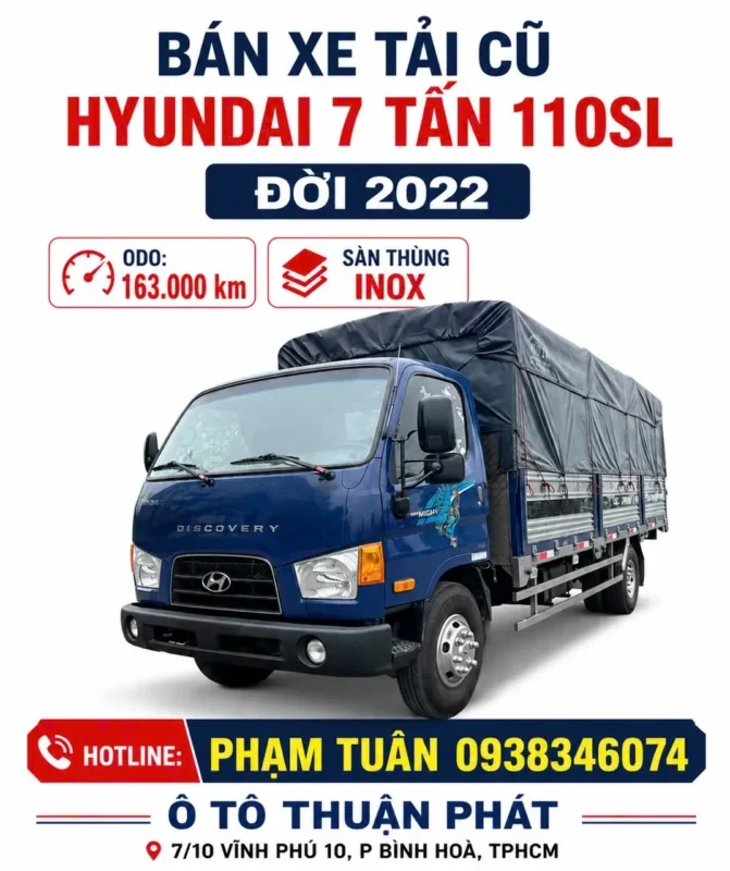 Đại lý mua bán xe tải cũ hàng đầu Việt Nam