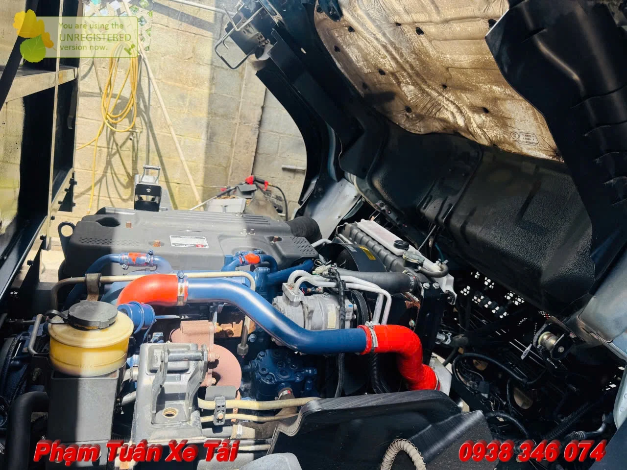 Xe Tải Cũ Thaco Ollin 720 New 7 Tấn Đời 2019 odo 14 Vạn Tải Thùng 6.2m - Ảnh 10